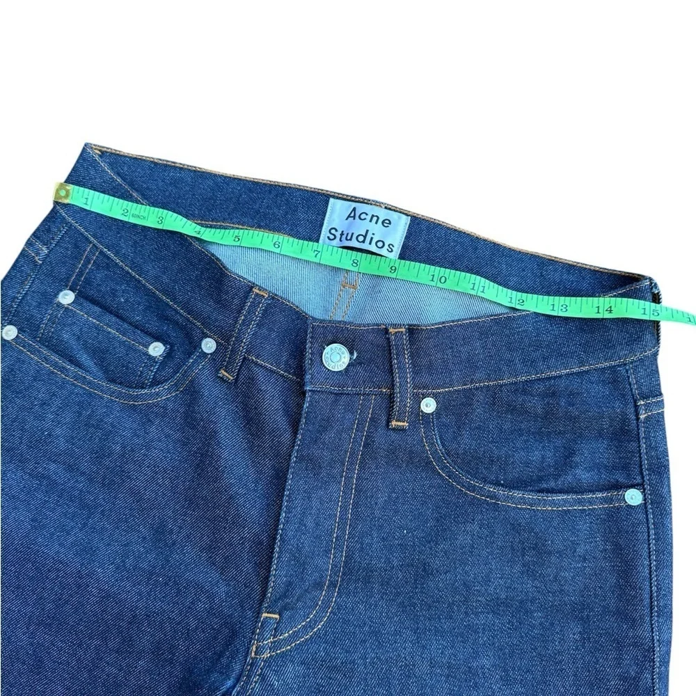 Acne Studio ace Straight rw strech indigo M Size 30/32 - Picture 5 of 9